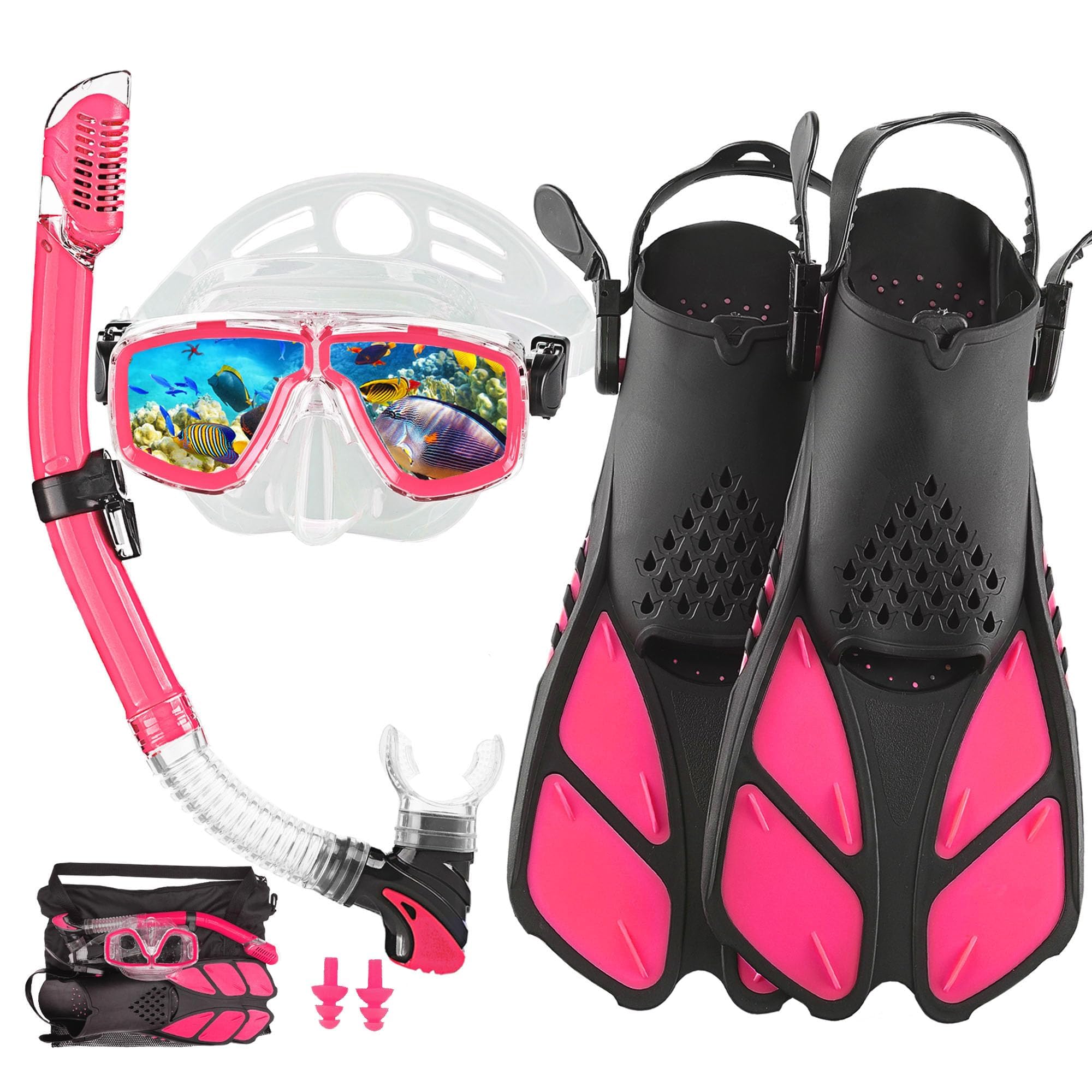 Adult Snorkeling Set with Fins