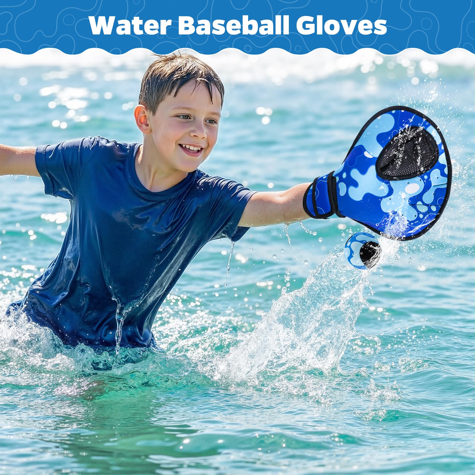 Water Ball and Catch Glove Set