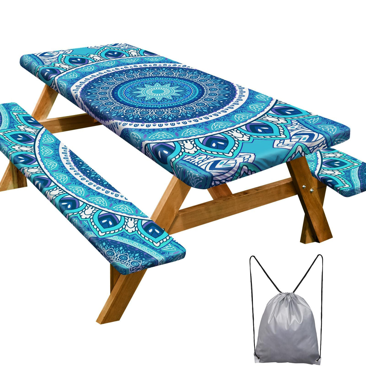 Waterproof Picnic Table Cover Set
