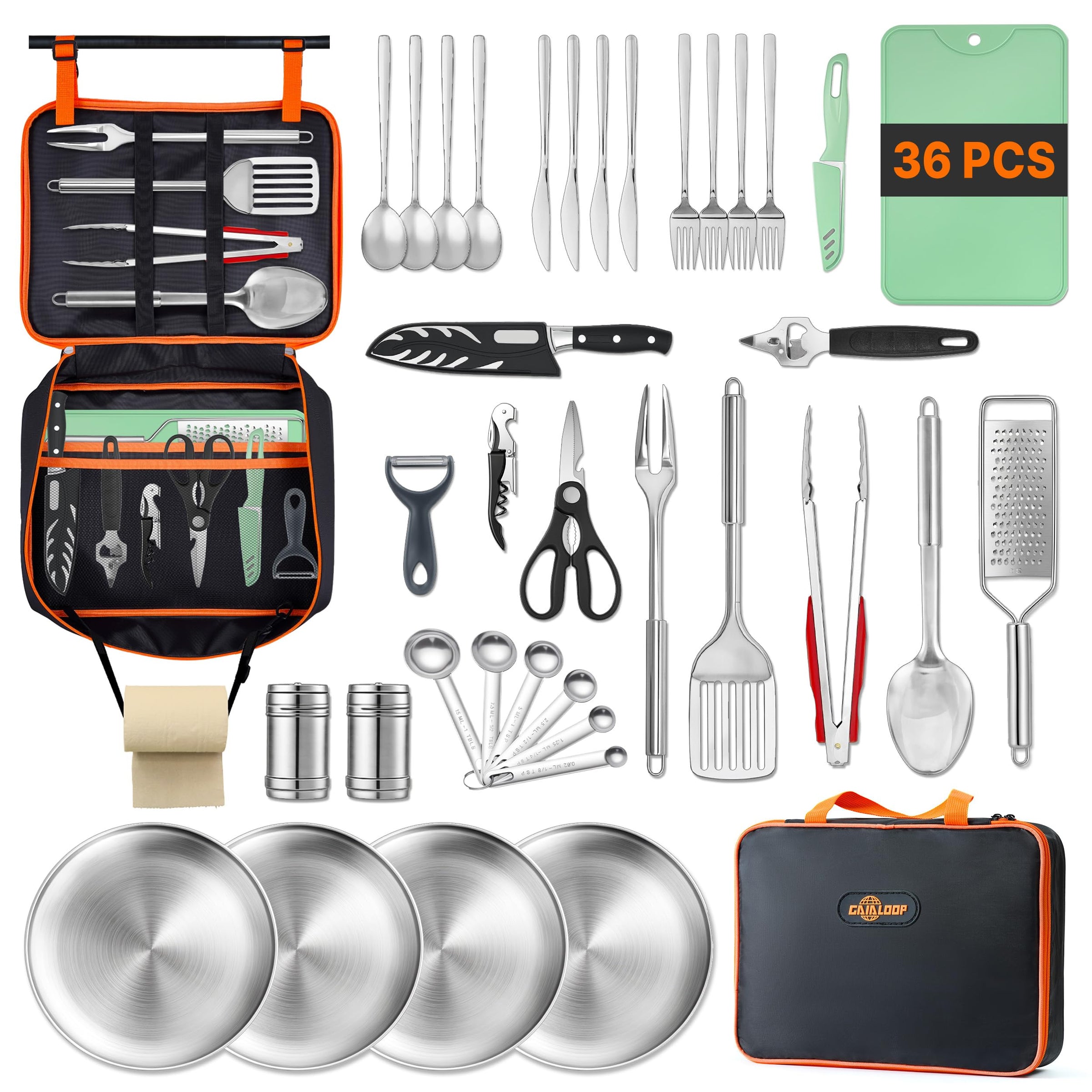 Portable Camping Cooking Utensil Set