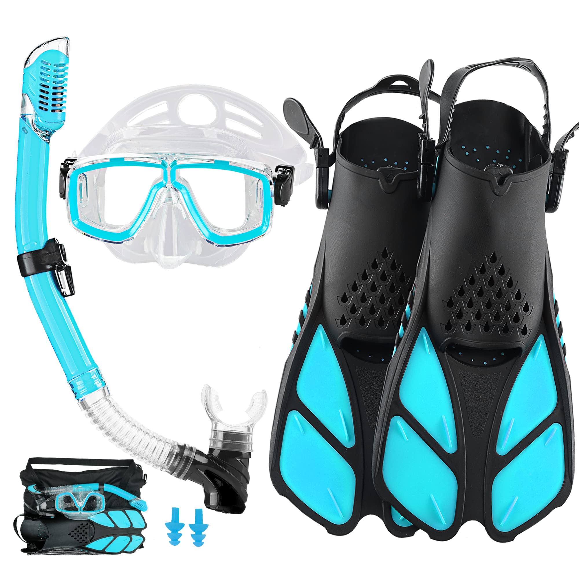 Adult Snorkeling Set with Fins