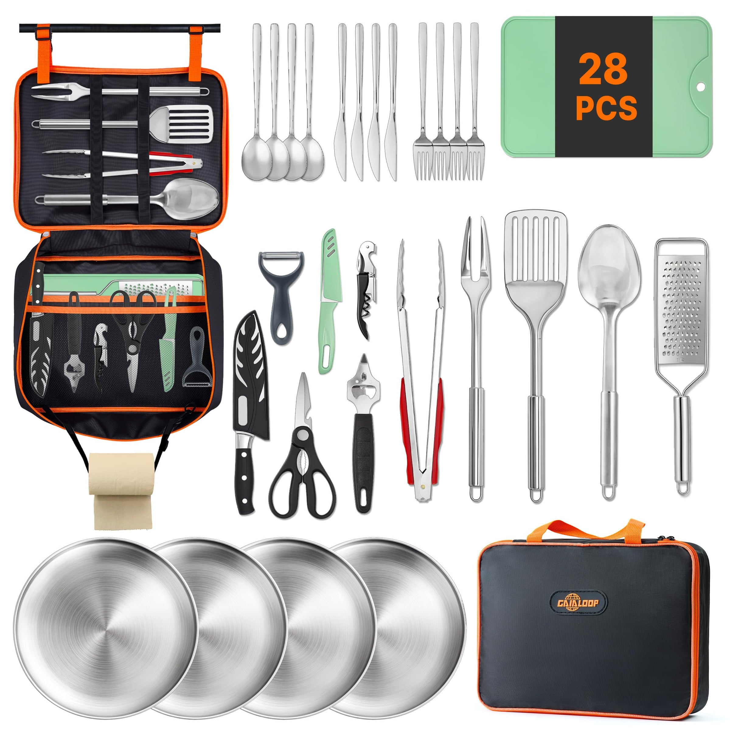 Portable Camping Cooking Utensil Set