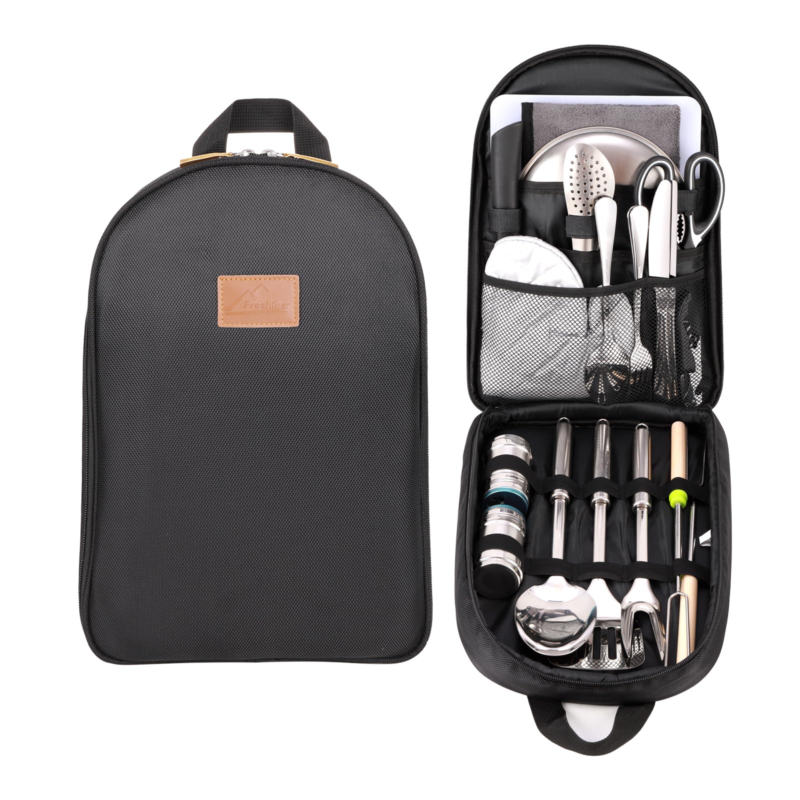 27-Piece Camping Kitchen Utensil Set