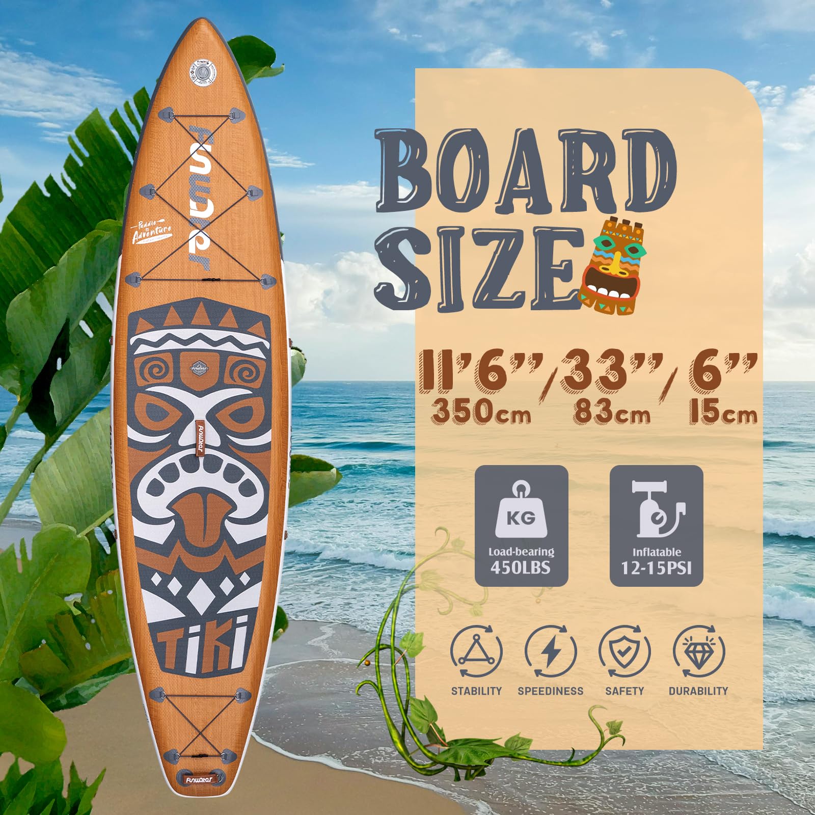 Inflatable SUP Board Set
