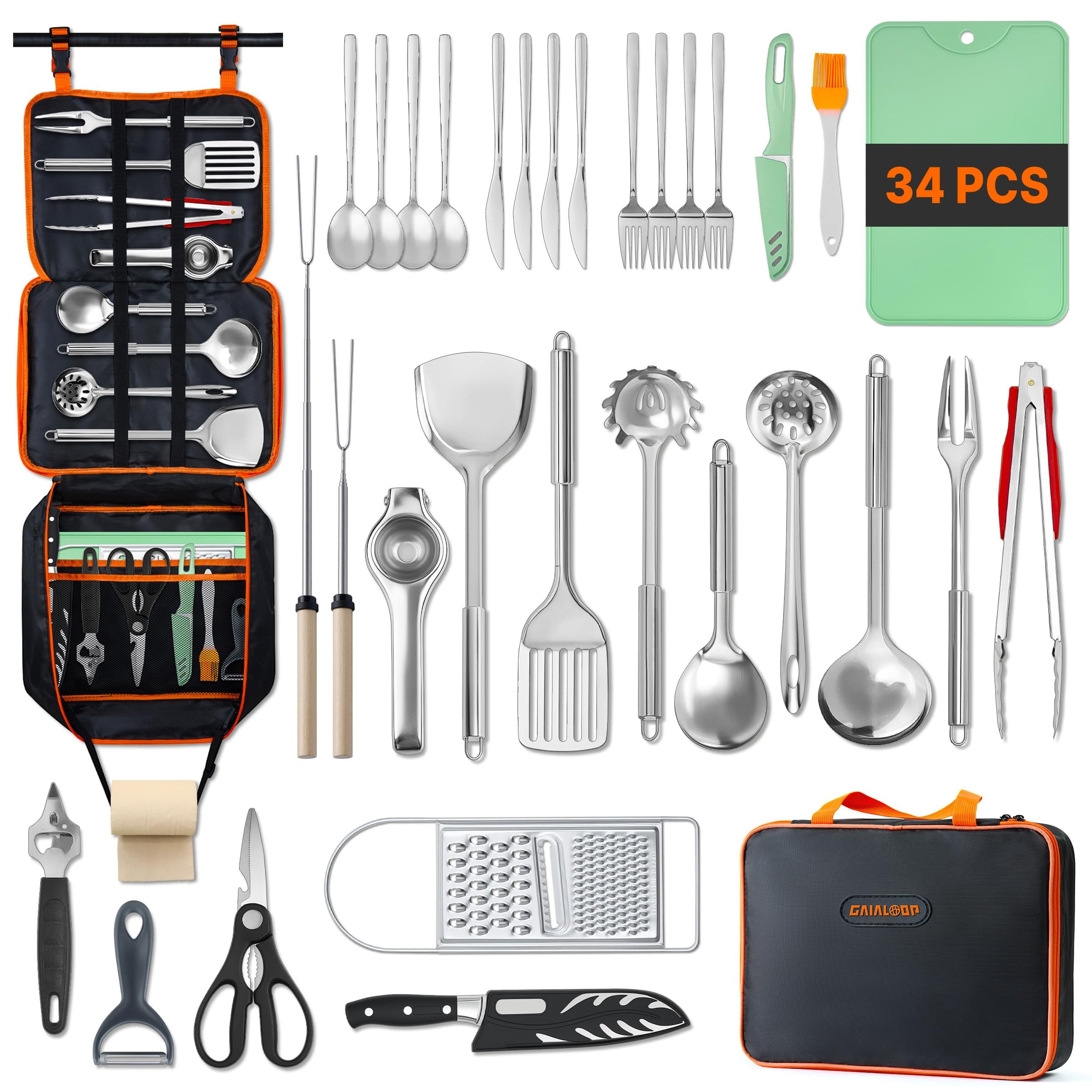 Portable Camping Cooking Utensil Set