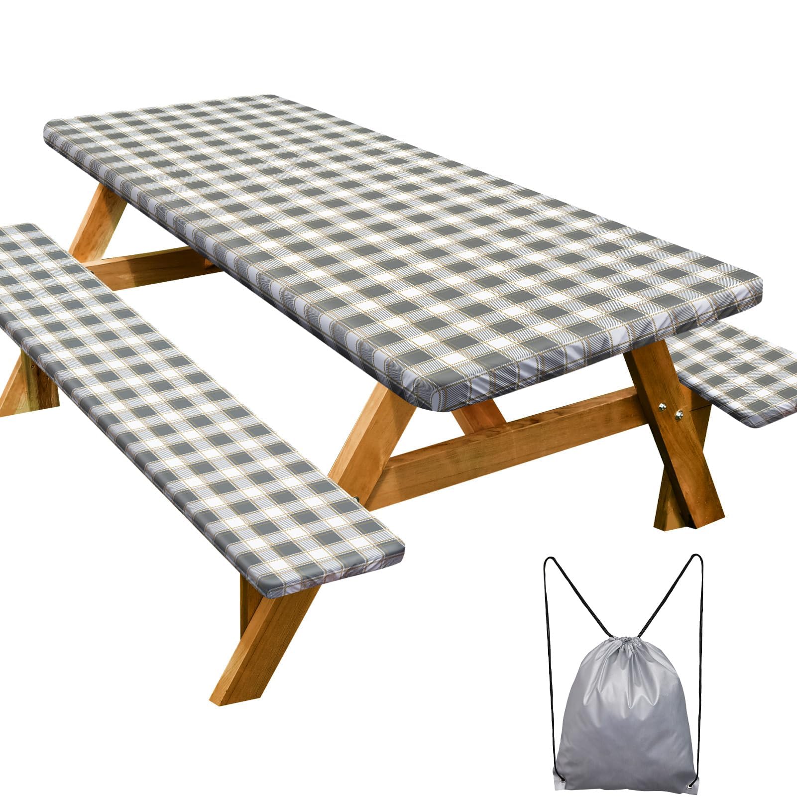 Waterproof Picnic Table Cover Set