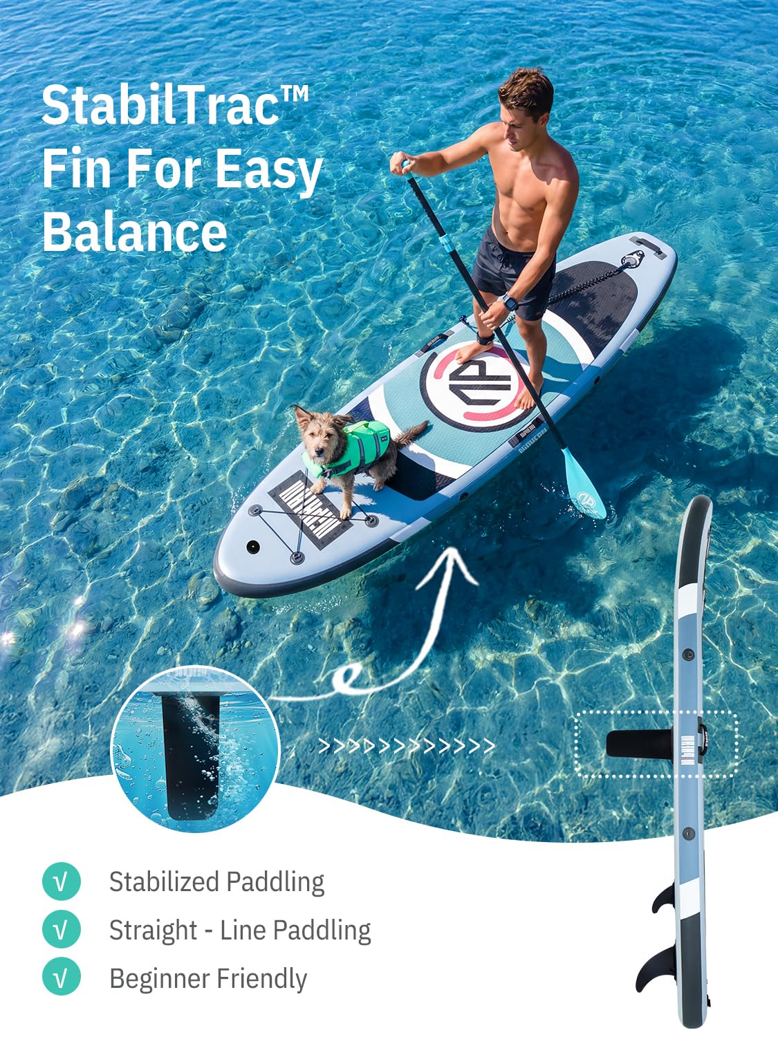 10' Ultra-Light Inflatable SUP Board Set