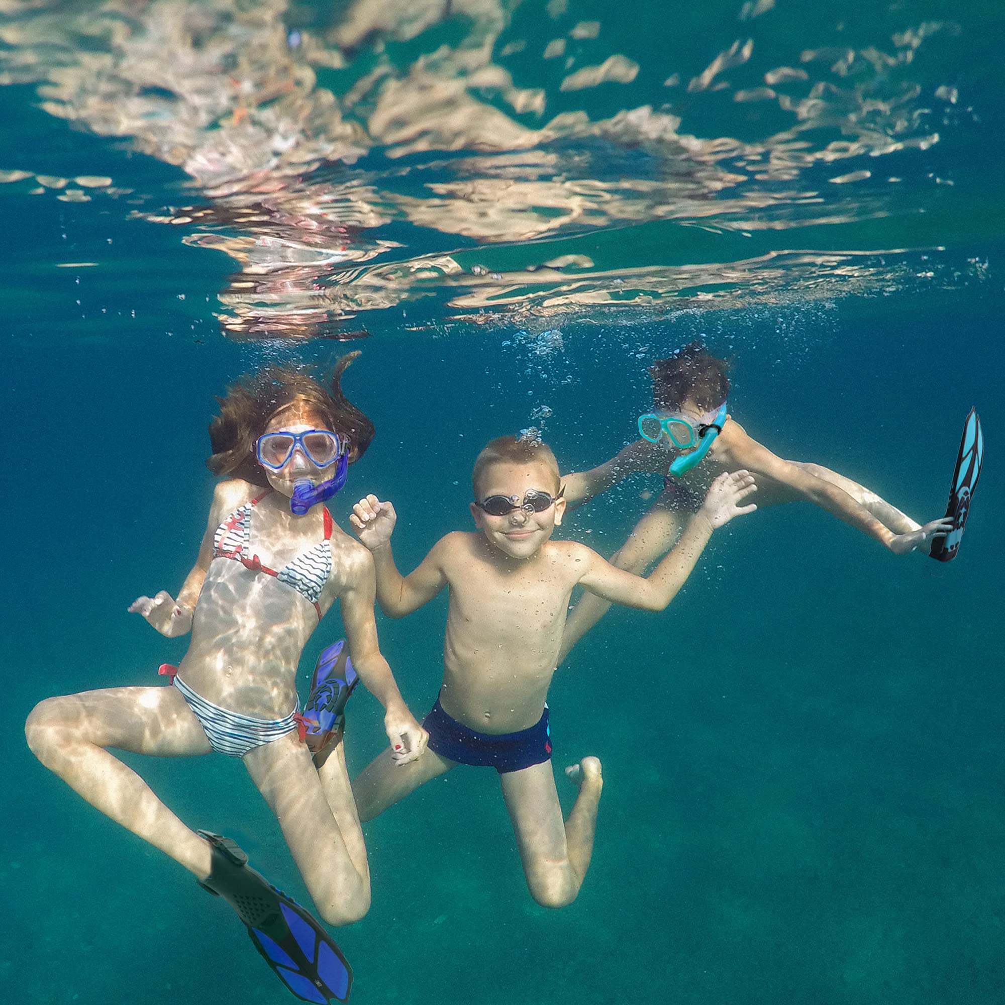 Kids Snorkeling Set with Fins