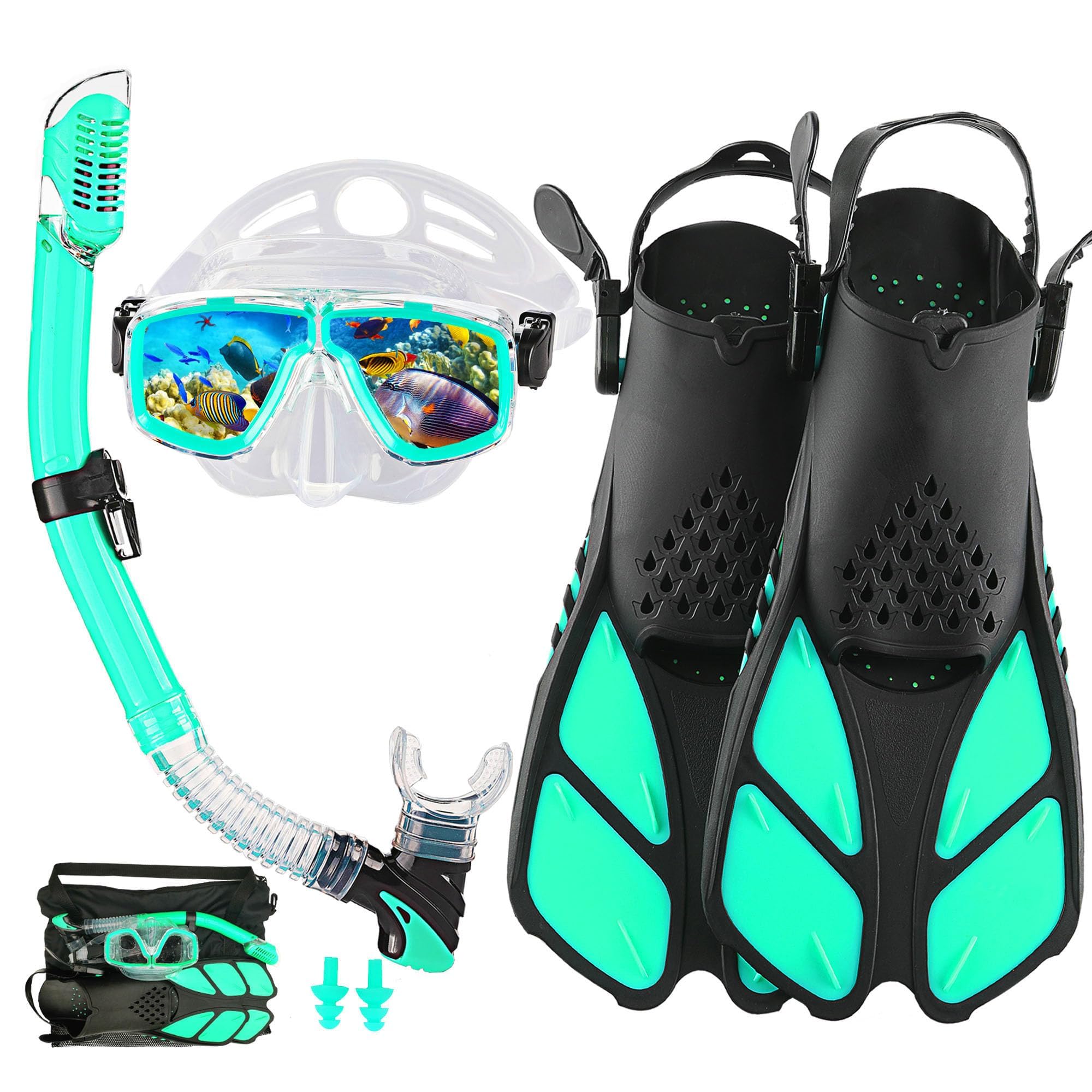 Adult Snorkeling Set with Fins