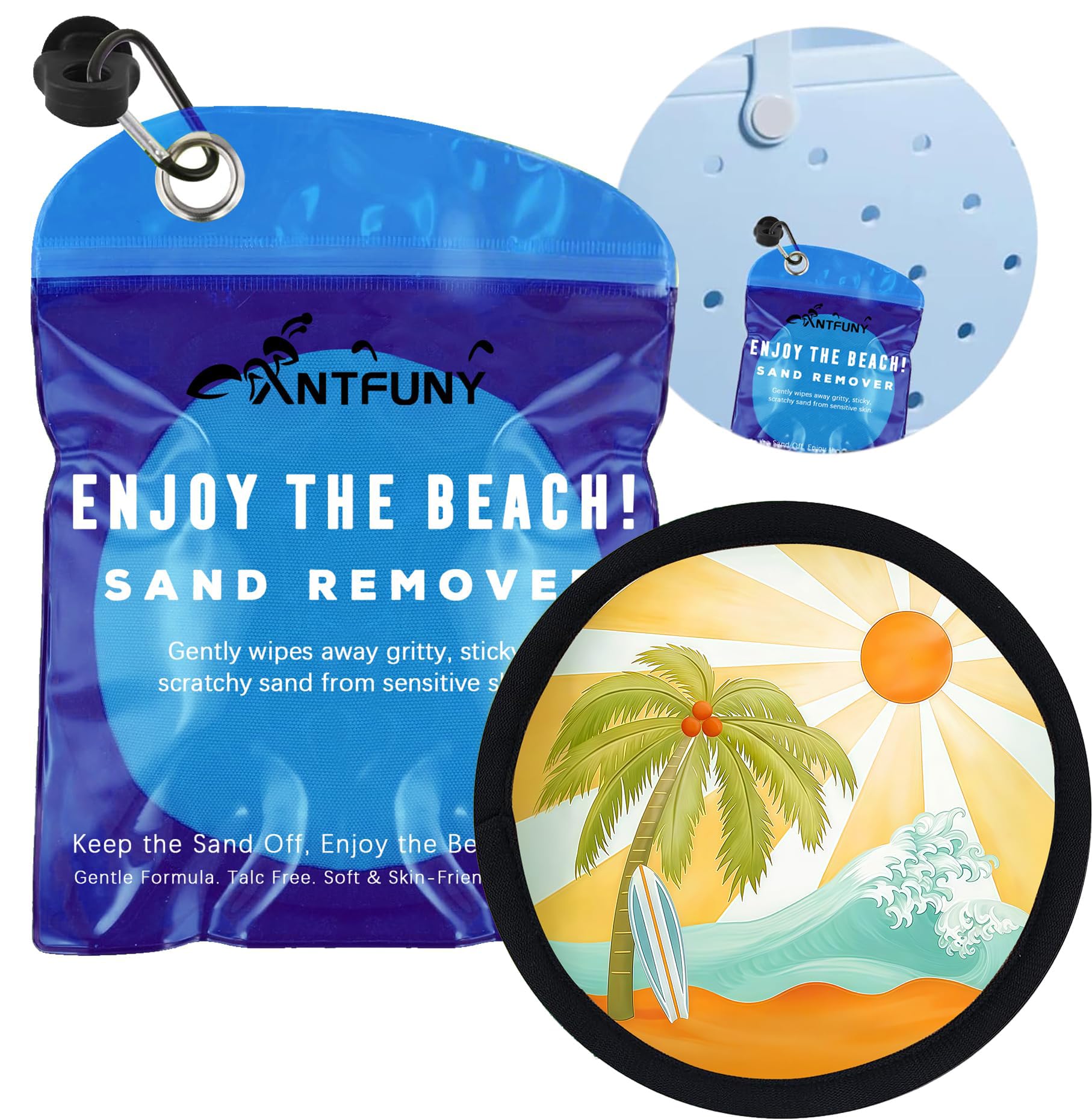 Beach Sand Remover Mitt