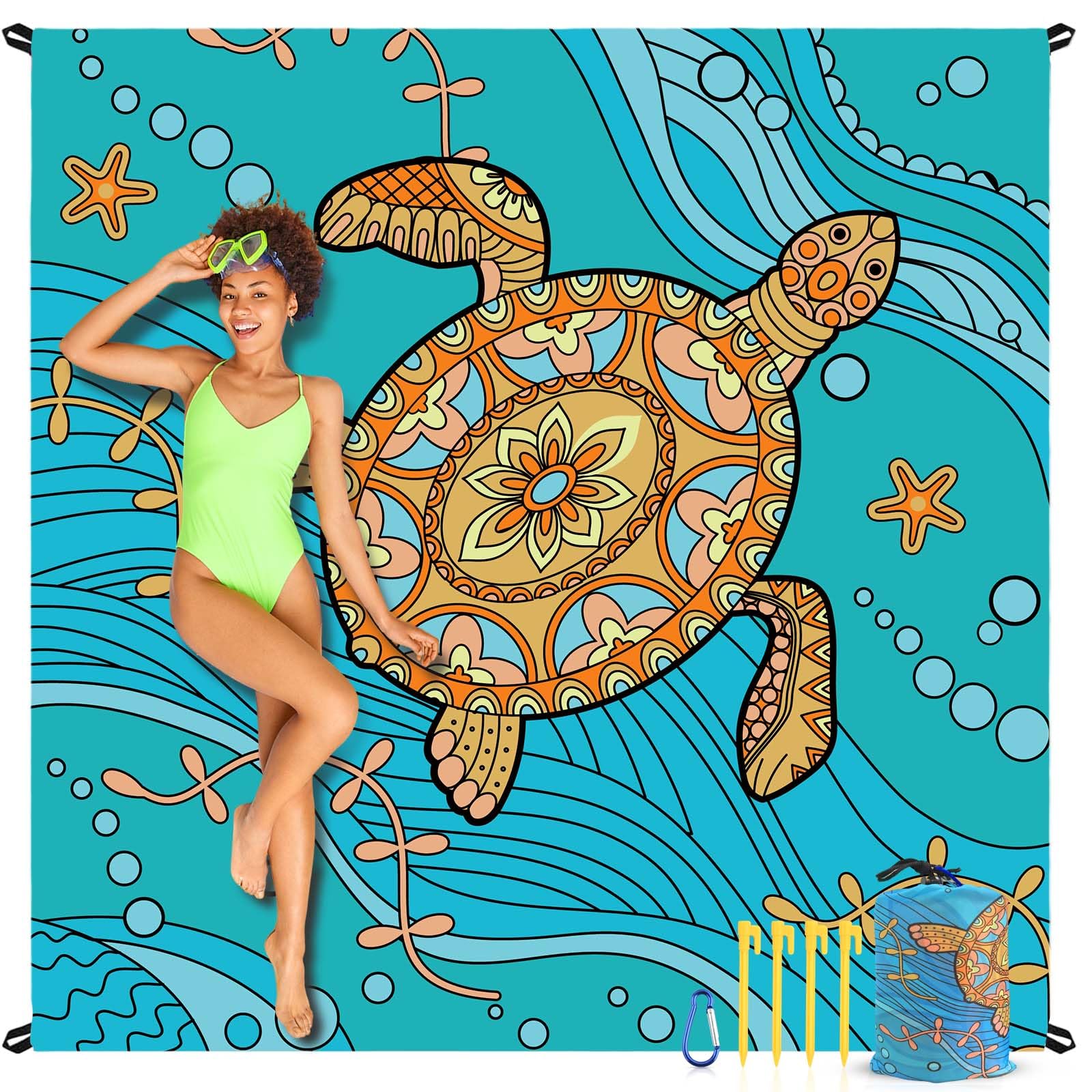 Oversized Sandproof Beach Blanket