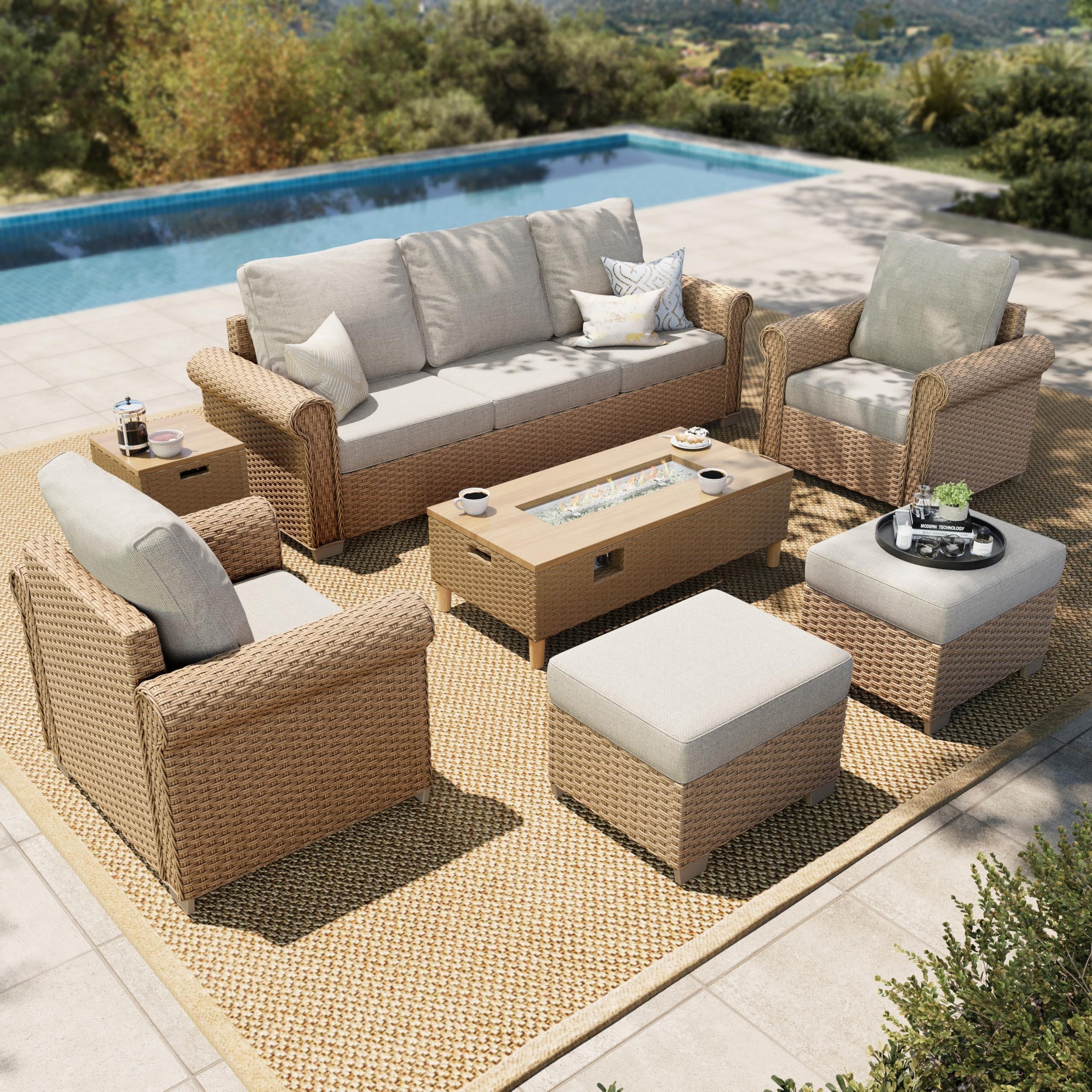 HERA'S HOUSE Patio Furniture Set