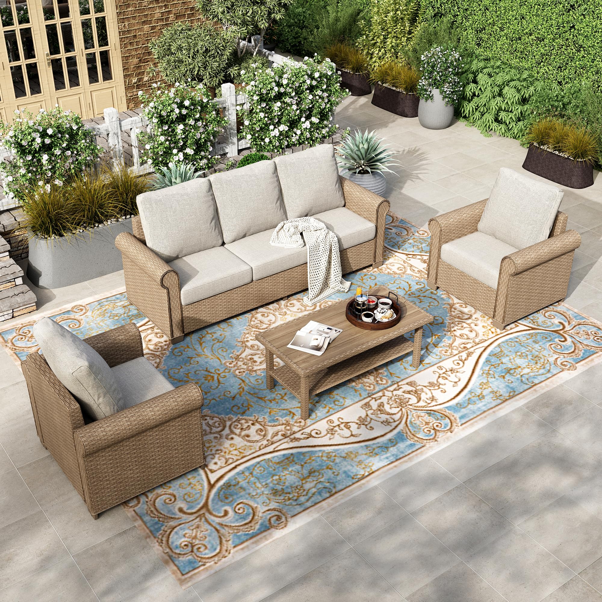 HERA'S HOUSE Patio Furniture Set