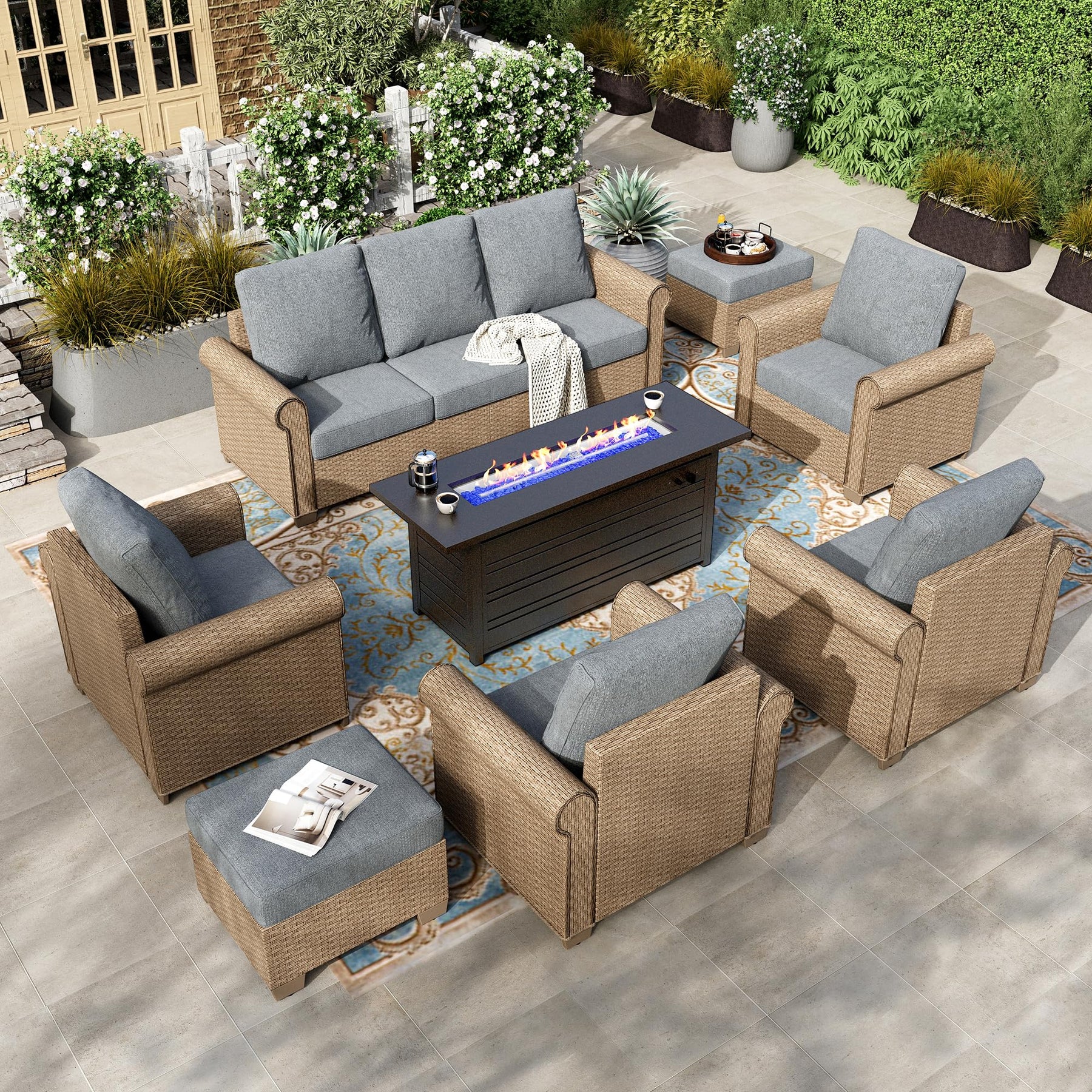 HERA'S HOUSE Patio Furniture Set