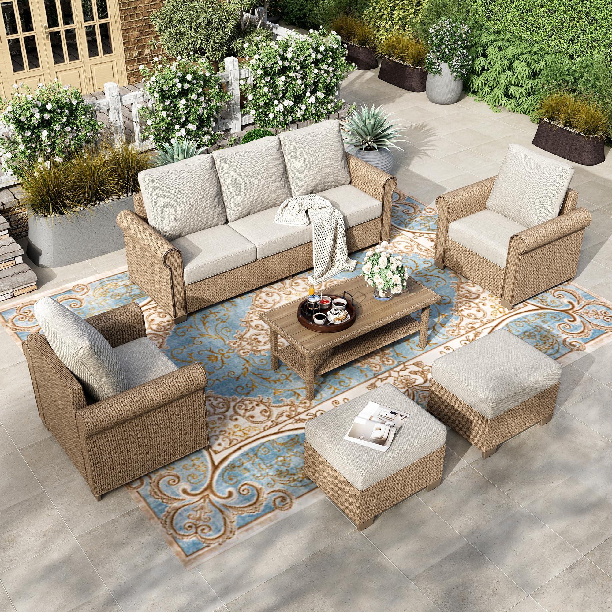 HERA'S HOUSE Patio Furniture Set