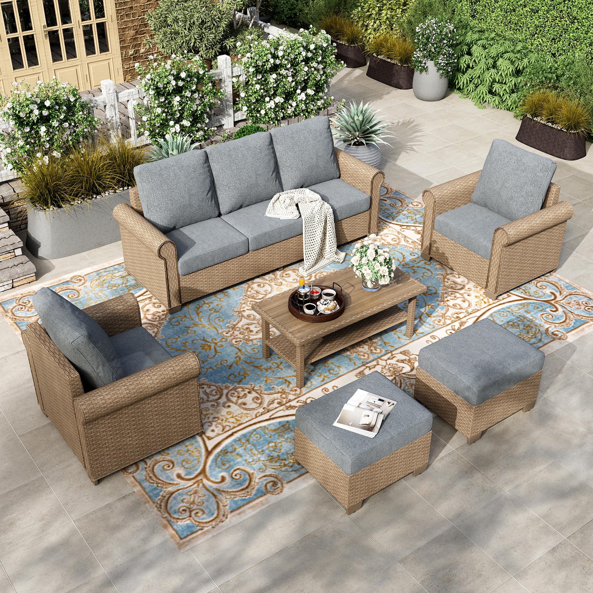 HERA'S HOUSE Patio Furniture Set