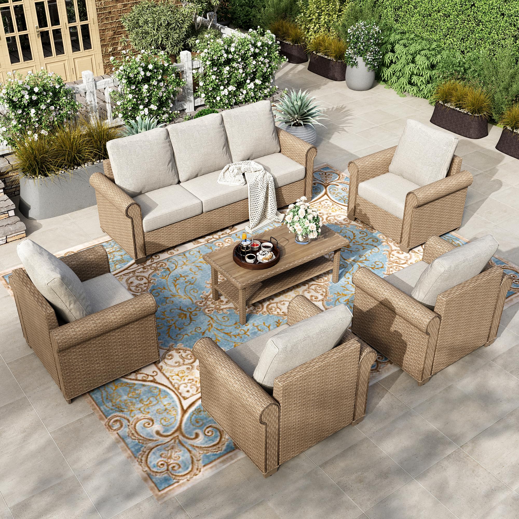 HERA'S HOUSE Patio Furniture Set