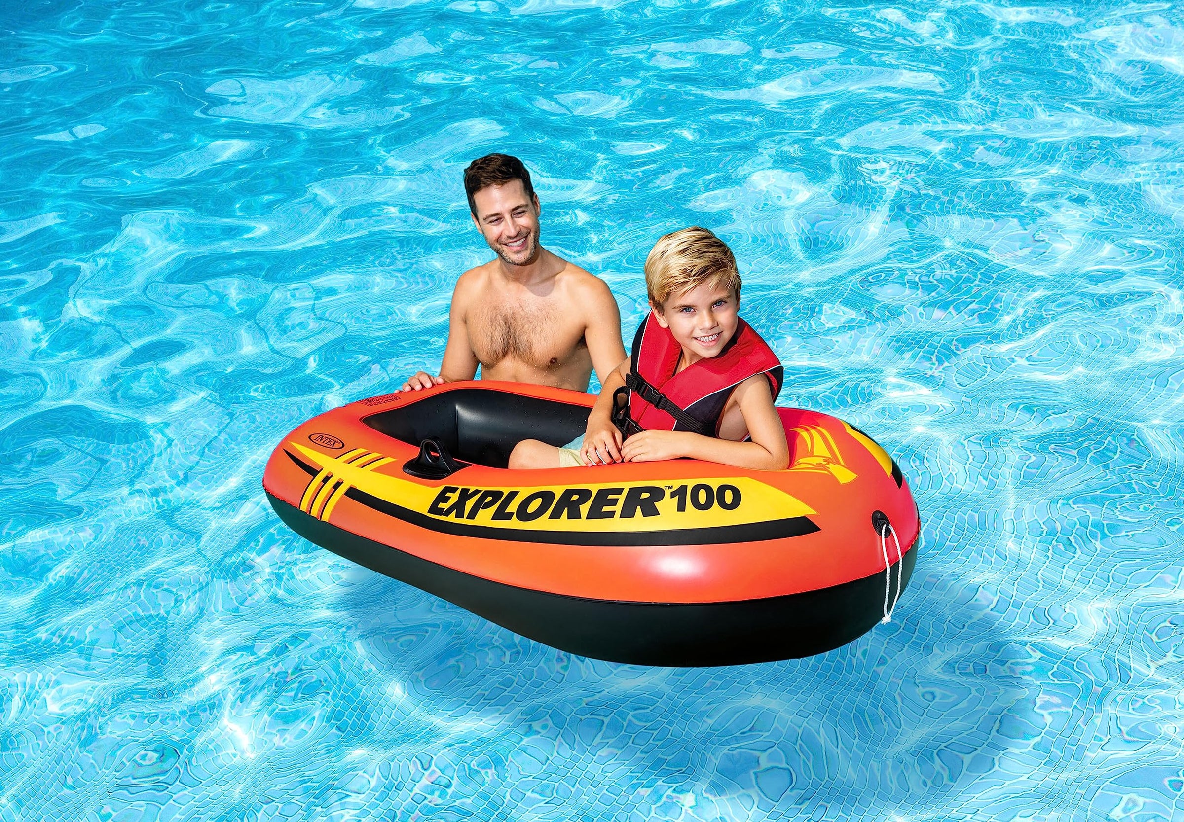 Compact Inflatable Boat Set